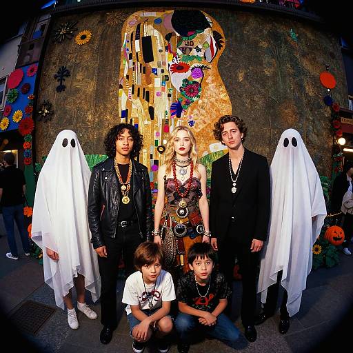 1990s Feminist Street Fashion Portrait