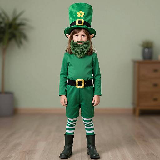 Leprechaun Fancy Dress Costume