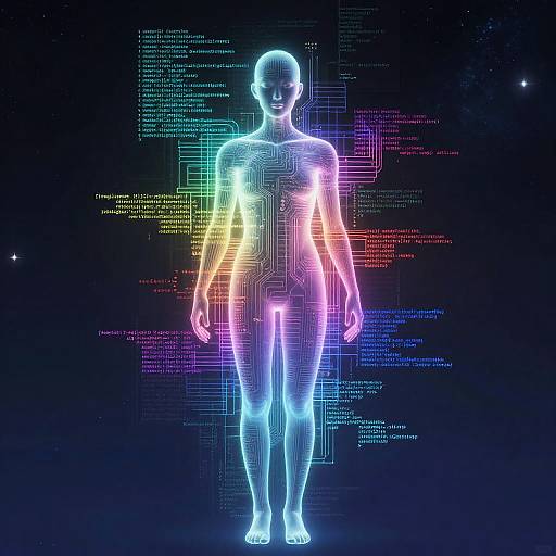 Ethereal AI Evolution Visualization