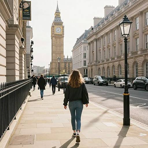 Morning Walk in Bright London