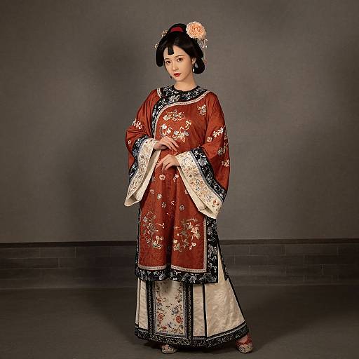 Elegant Chinese Female Costume Portrait