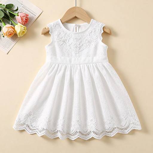Summer Baby Girl Flower Lace Dress