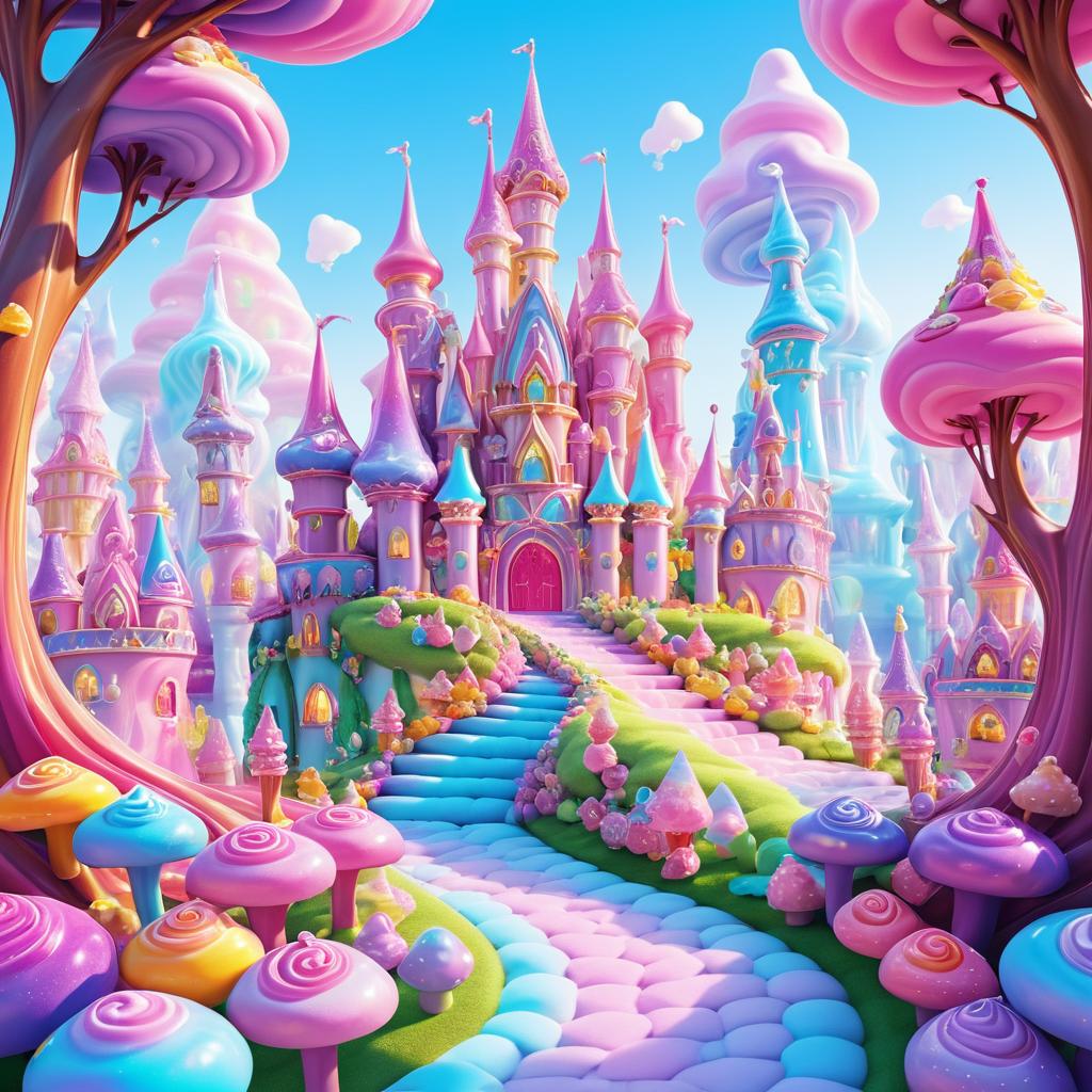 Whimsical Candyland Adventure with Princess