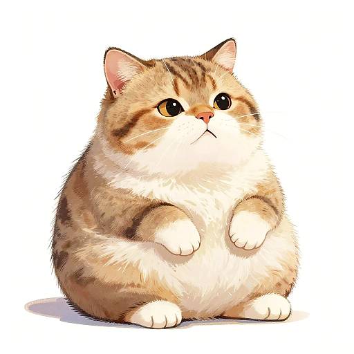 Whimsical Plump Chinchilla Charm