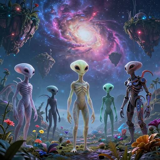 Fantasy Alien Race Generator Scene