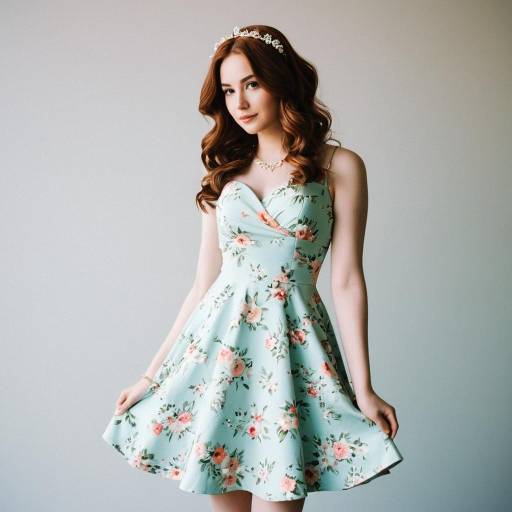 Elegant Elizabeth Cosplay in Pastel Floral