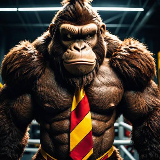 Muscular Donkey Kong Cosplay Costume Design