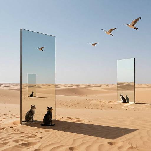 Desert Portals to Surreal Worlds