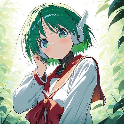 Illustration of Multi (to heart), to heart (series) in the style of Megao 3rd