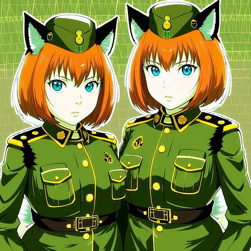 Illustration of Gundula rall, world witches series in the style of Eruu (eruuman)