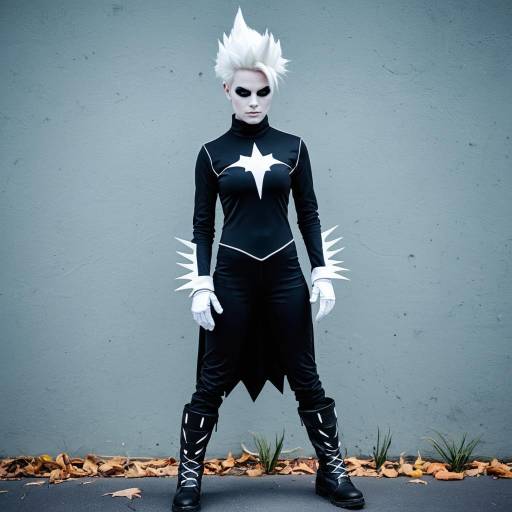 Ghostly Danny Phantom Cosplay Costume