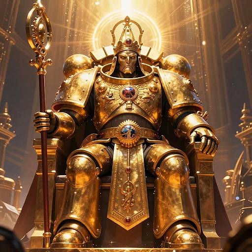 Majestic Emperor of Mankind Portrait