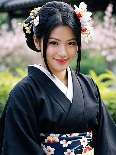 Rukia Kuchiki in Traditional Kimono