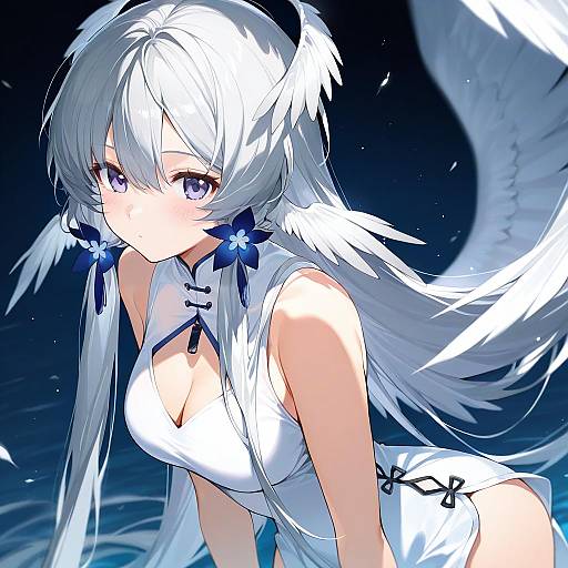 Illustration of Mulberry (arknights), arknights in the style of Hana mori