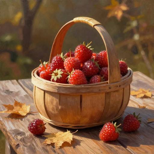 Rustic Autumn Flowberry Harvest