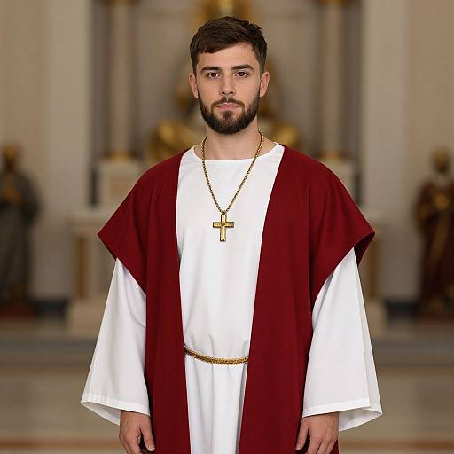 Realistic Biblical Easter Costume Portrait