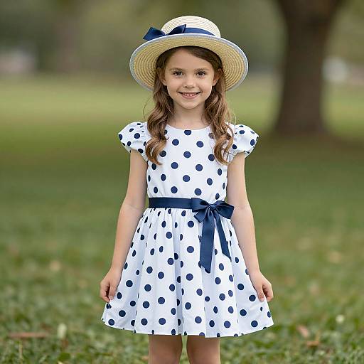 Tween Sally Polka Dot Costume