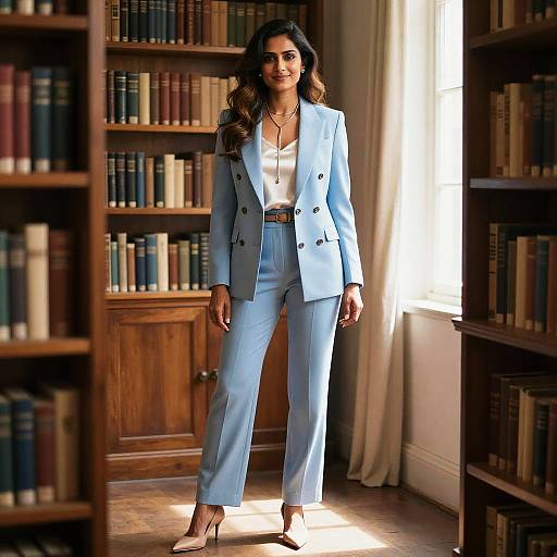 Confident Trans South Asian Executive Portrait