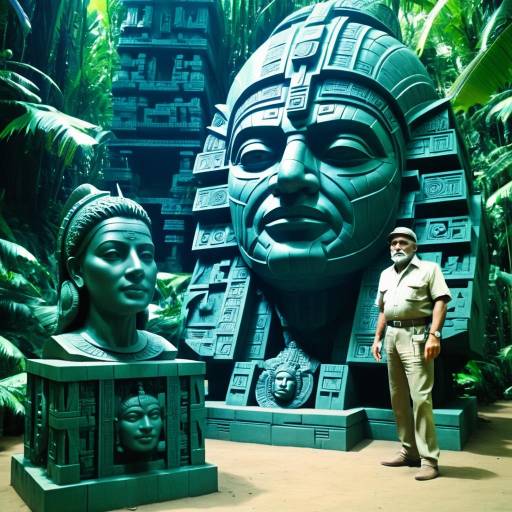 Aztec Scientist on an Alien Adventure