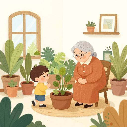 Tiramisu Style Cozy Plant Talk