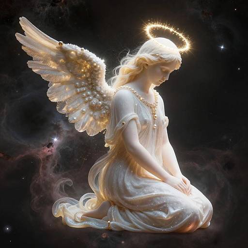 Serene Angelic Planetary Nebula