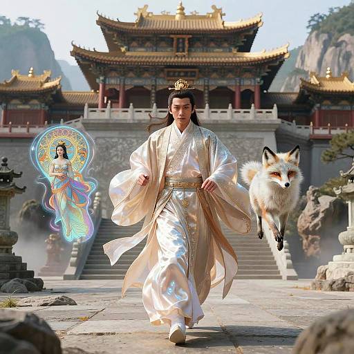 Sage and Spectral Fox Escape