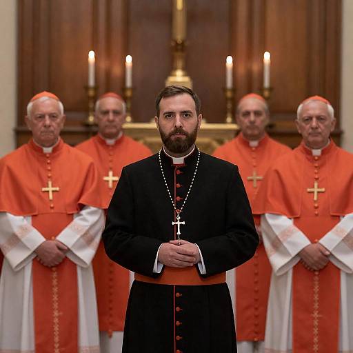 Clergymen in Religious Ceremony
