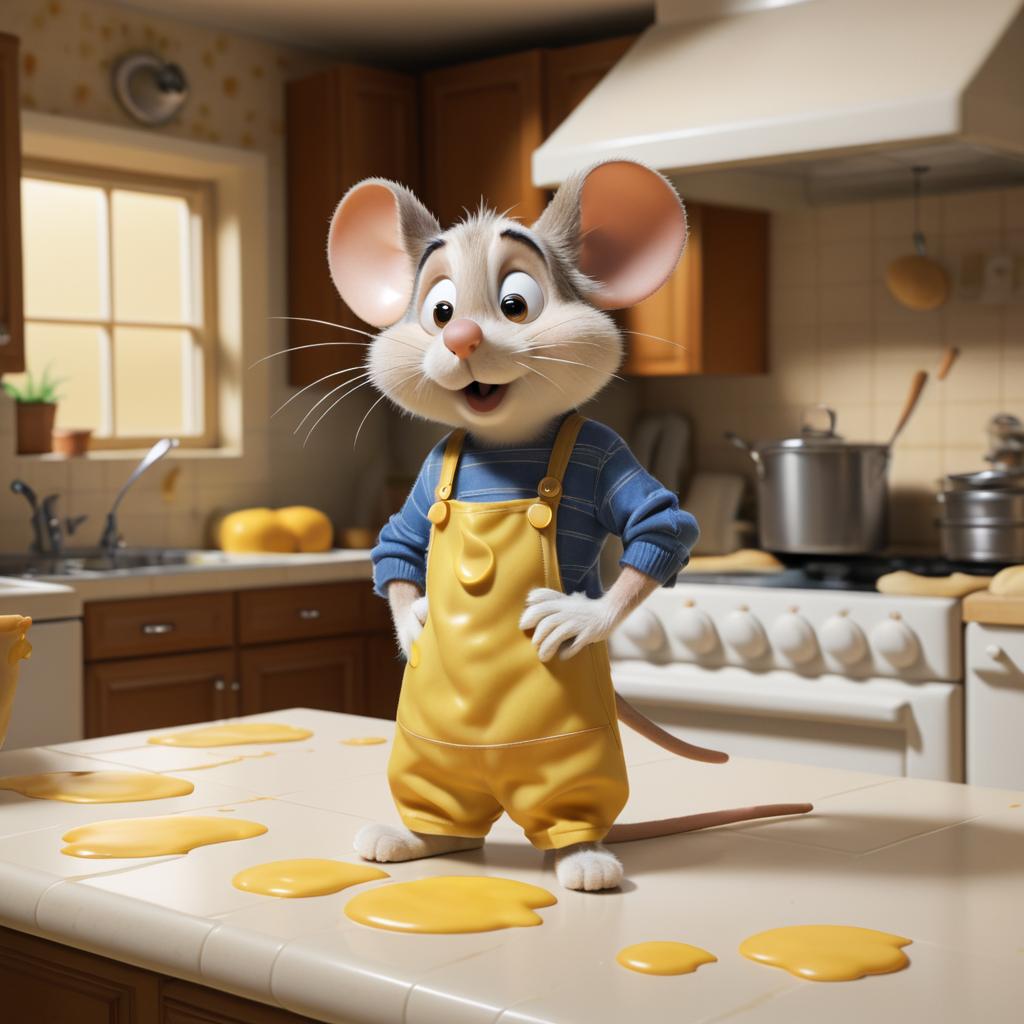 Lost in Thought: Jerry Mouse's Kitchen Daze