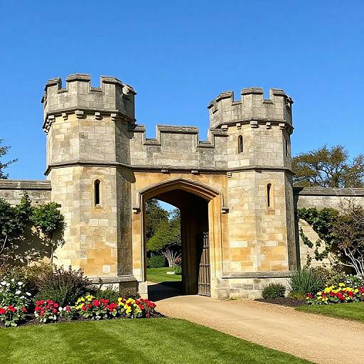 Yorkshire Stone Gatehouse with Gardens