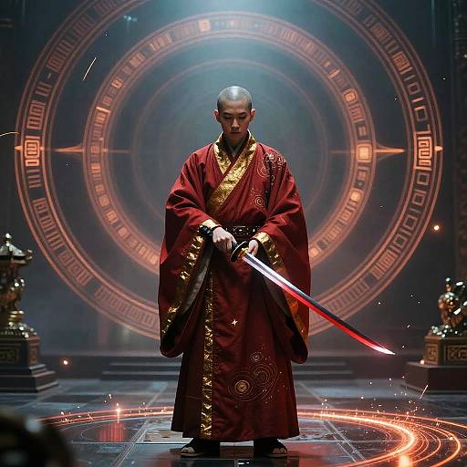 Cybernetic Shaman in Digital Sanctuary