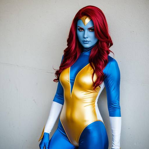 Iconic Mystique Cosplay Costume Design