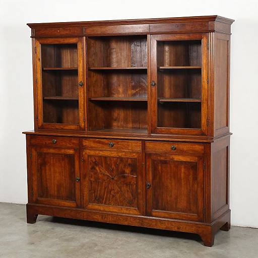 1890s English Back Bar Sideboard