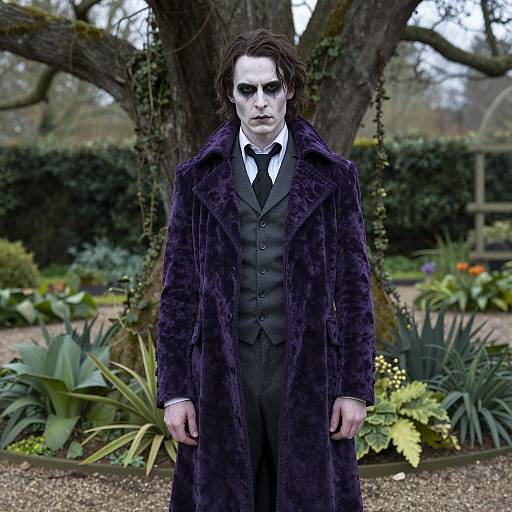 Photorealistic Barnabas Collins Cosplay Portrait