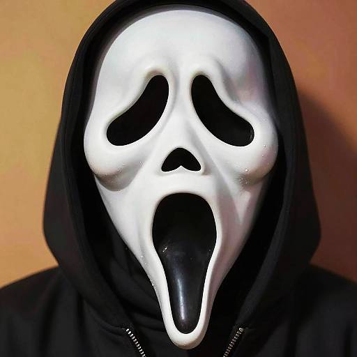 Scream Mask Close-Up