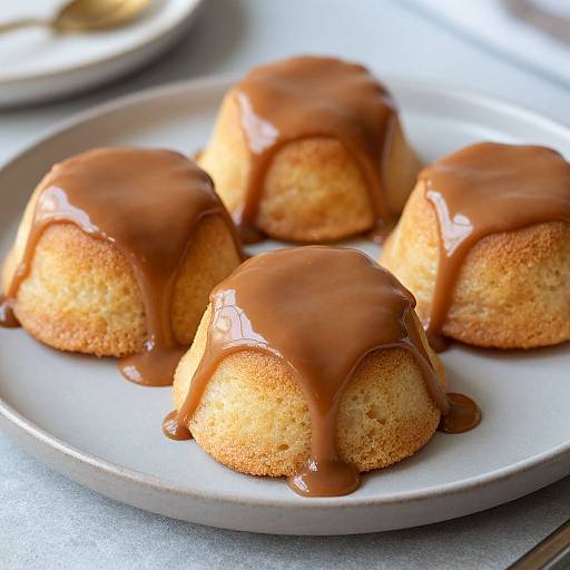Sticky Date Puddings with Butterscotch Sauce