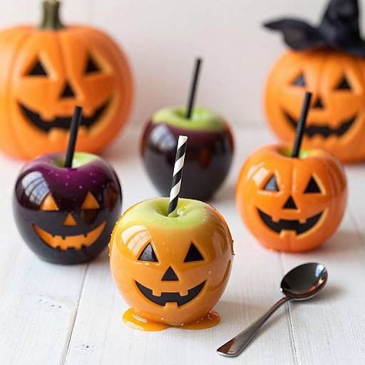Halloween Caramel Apple Decorating Kit