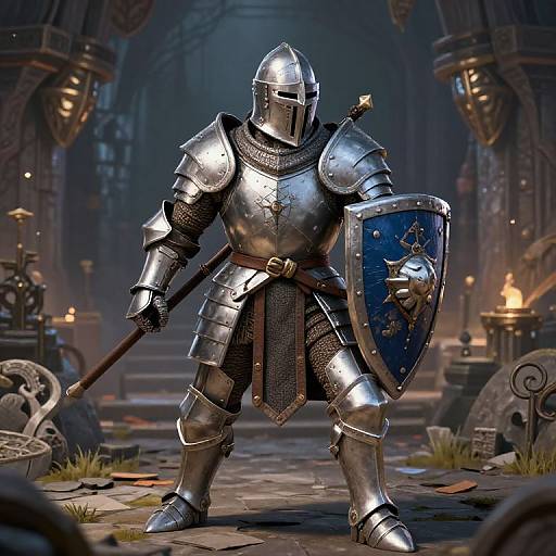 Realistic Fierce D&D Dwarf Warrior