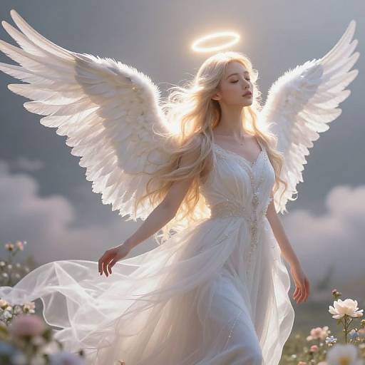 Ethereal Angel of Divine Grace