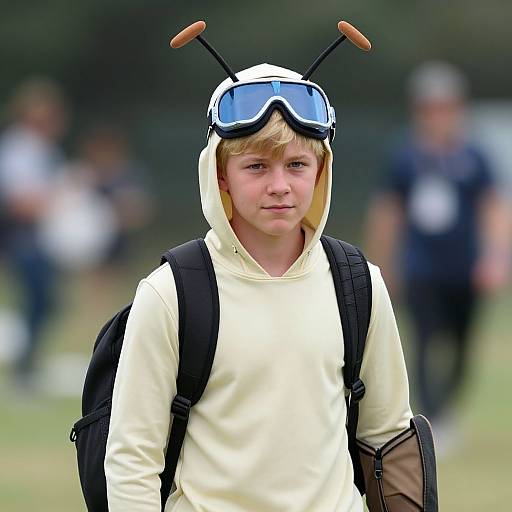 Realistic Male in Cricket Costume