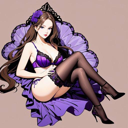 Regal Sensuality: A Mysterious Woman