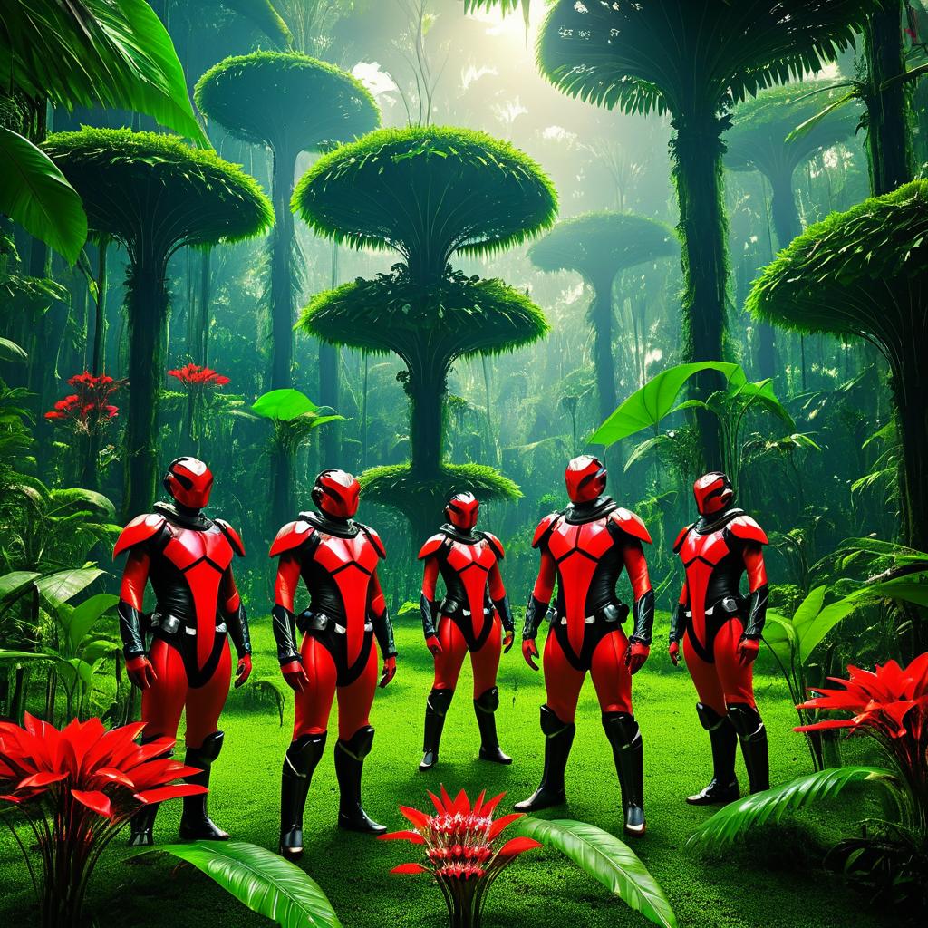 Futuristic Jungle Apiarists in Amazonia