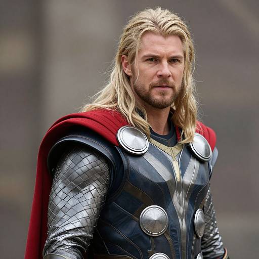 Photograph of Chris Hemsworth as Thor in Marvel's 