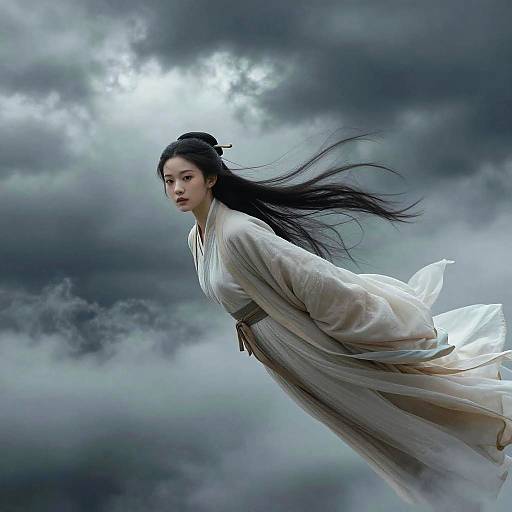 Cinematic Portrait of a Taoist Woman