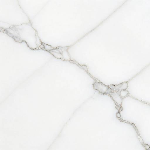 Close-Up White Marble Texture