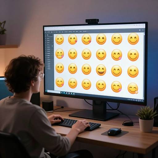 Digital Artist Collaborates with Emoji AI