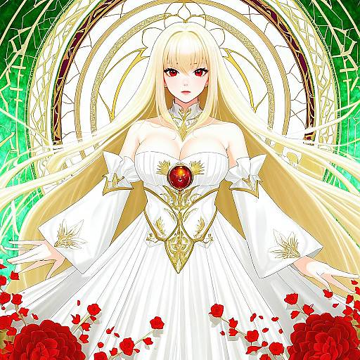 Illustration of Archetype earth, tsukihime in the style of Mel/a