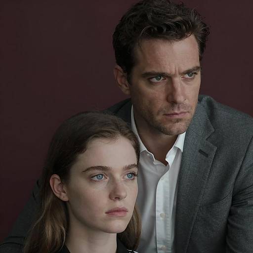 Intense Portrait of Professional Duo