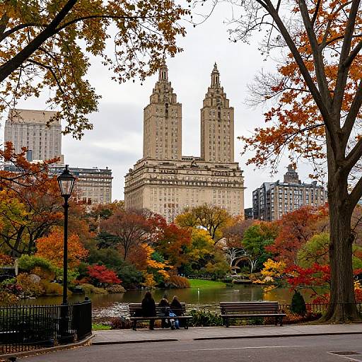 Autumn Serenity in Central Park