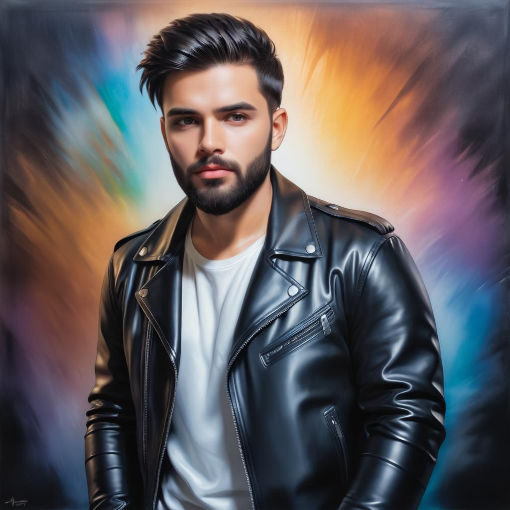 Photorealistic Portrait of Young Man