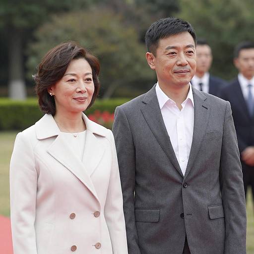 Candid Outdoor Portrait of Couple